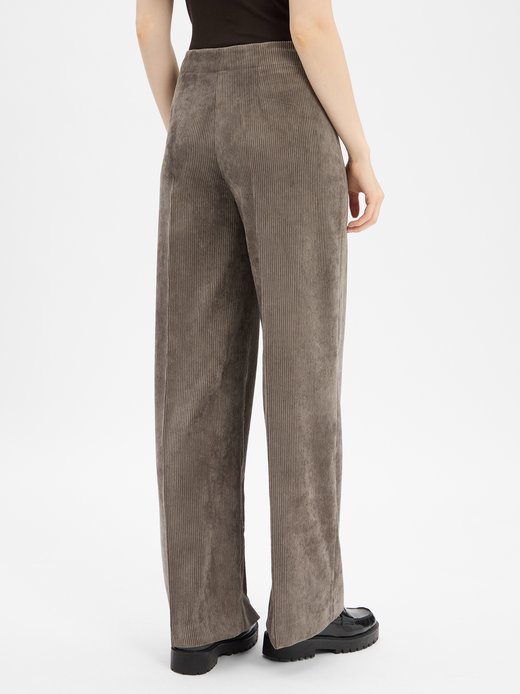 Damskie spodnie sztruksowe - Before