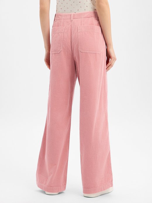 Damskie spodnie sztruksowe