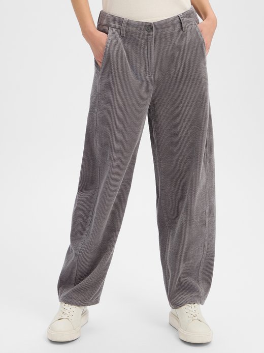 Damskie spodnie z sztruksu – Myha softness