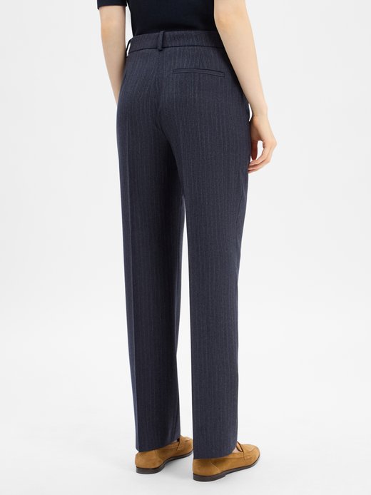 Damskie spodnie z wełny dziewiczej