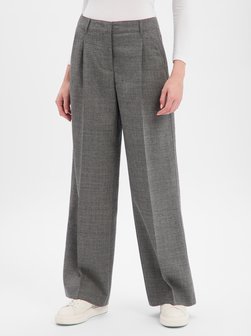 Damskie spodnie z wełny dziewiczej