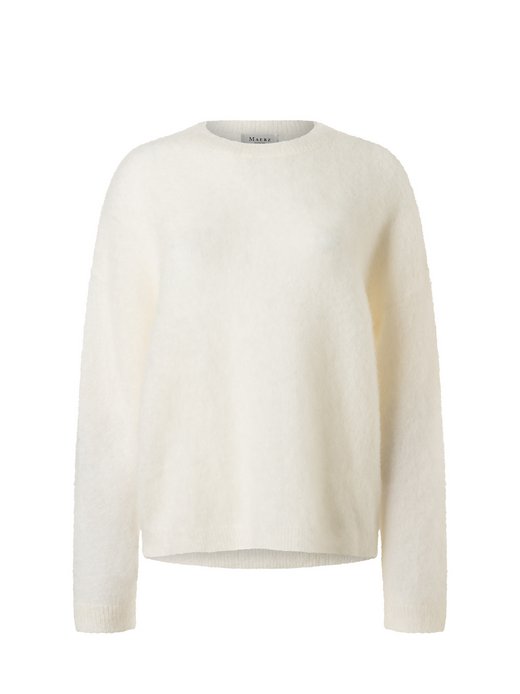 Dmen Strickpullover mit Mohair-Anteil