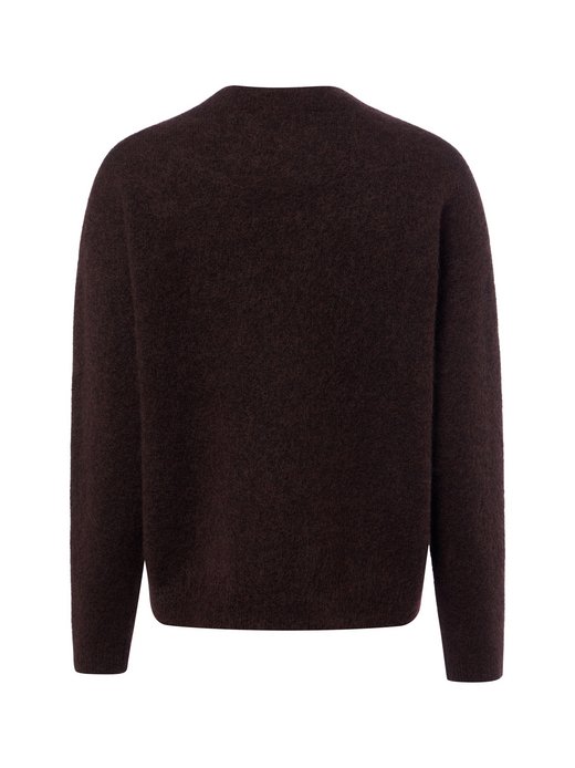 Dmen Strickpullover mit Mohair-Anteil