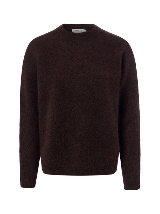 Dmen Strickpullover mit Mohair-Anteil