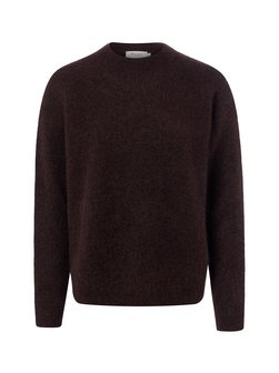 Dmen Strickpullover mit Mohair-Anteil