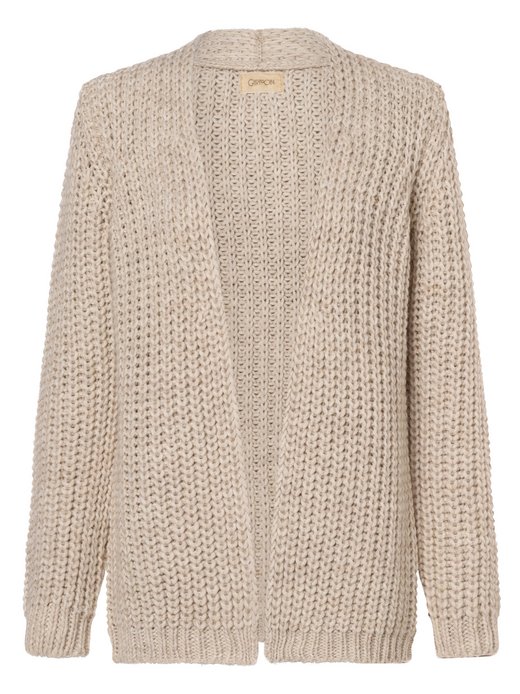 Dzianinowe wdzianko damskie z dodatkiem alpaki