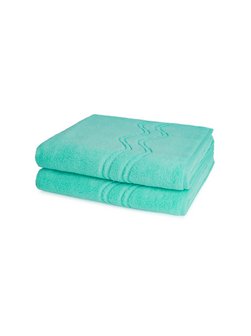Artikelbild Handtuchset 2-teilig - Cashmere feeling von Ross in türkis uni