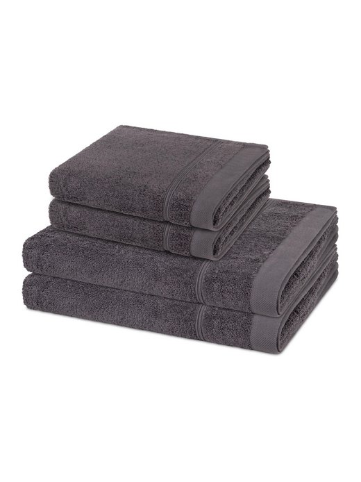 Handtuchset 2-teilig - Rubin