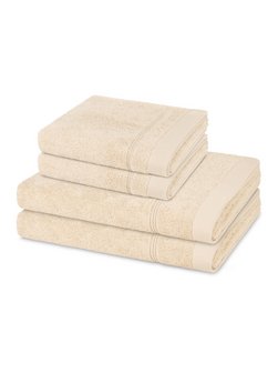 Handtuchset 2-teilig - Rubin