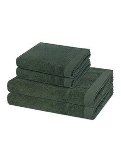 Handtuchset 2-teilig - Rubin