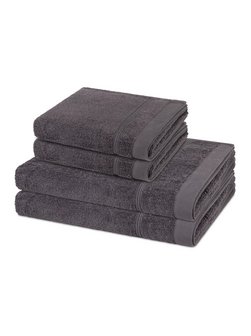 Handtuchset 2-teilig - Rubin