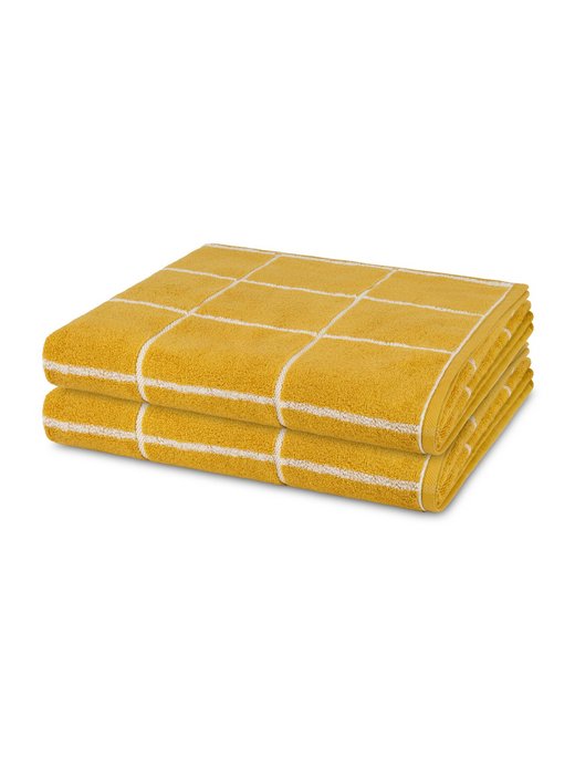 Handtuchset 2-teilig - Sensual Skin Karo