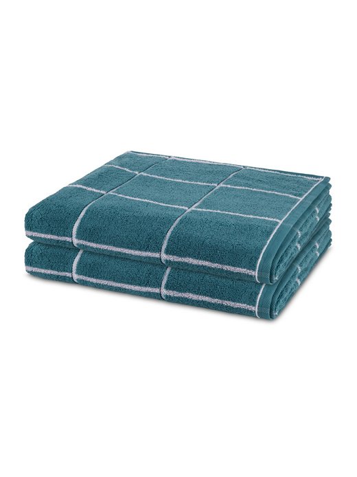 Handtuchset 2-teilig - Sensual Skin Karo