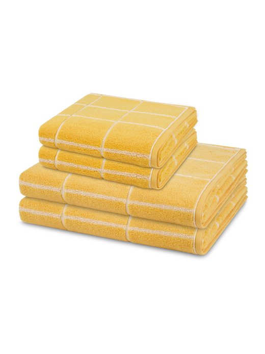 Handtuchset 2-teilig - Sensual Skin Karo