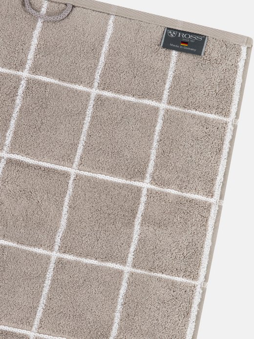 Handtuchset 2-teilig - Sensual Skin Karo