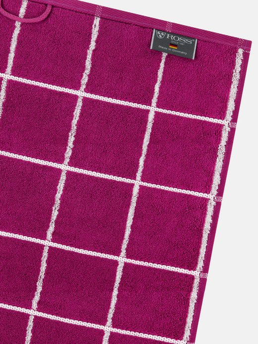 Handtuchset 2-teilig - Sensual Skin Karo