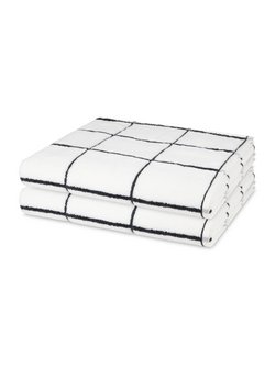 Handtuchset 2-teilig - Sensual Skin Karo