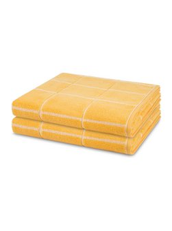 Handtuchset 2-teilig - Sensual Skin Karo