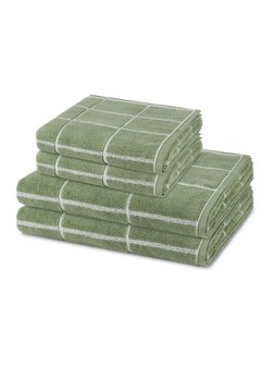 Handtuchset 2-teilig - Sensual Skin Karo