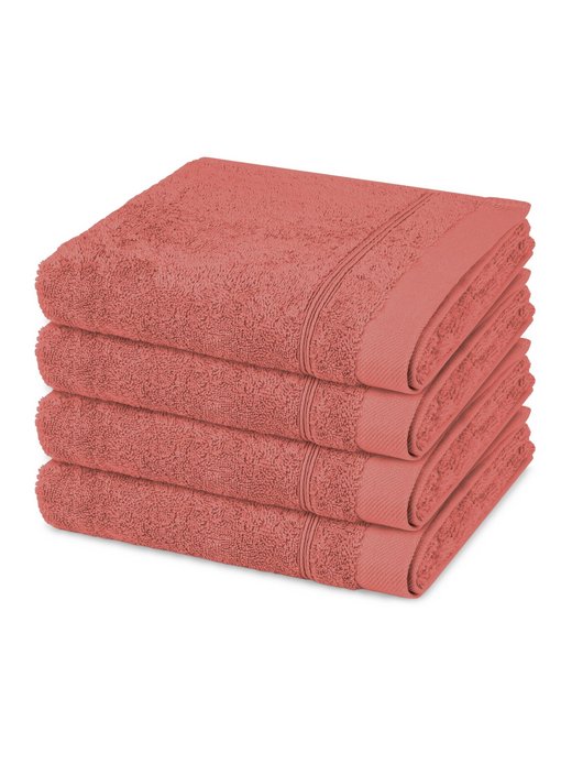 Handtuchset 4-teilig - Rubin