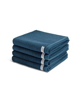 Artikelbild Handtuchset 4-teilig - Selection Organic Cotton von Ross in blau uni