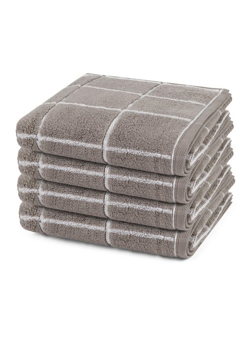 Handtuchset 4-teilig - Sensual Skin Karo