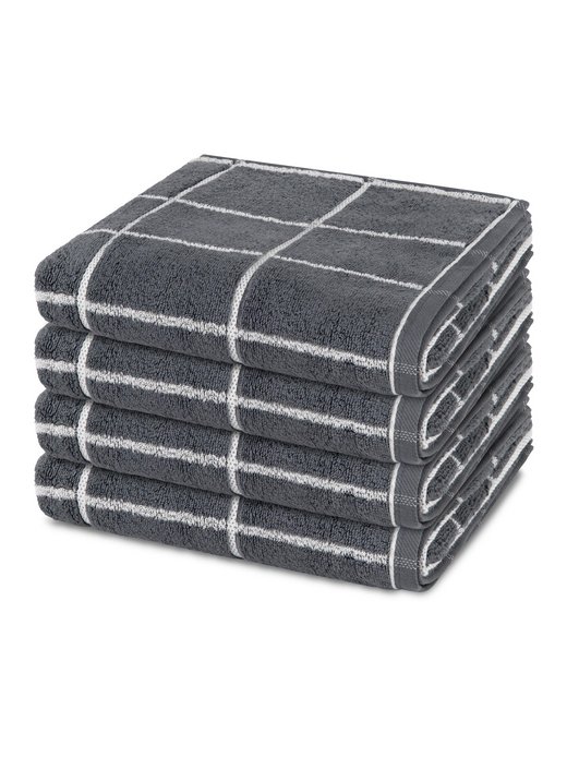 Handtuchset 4-teilig - Sensual Skin Karo