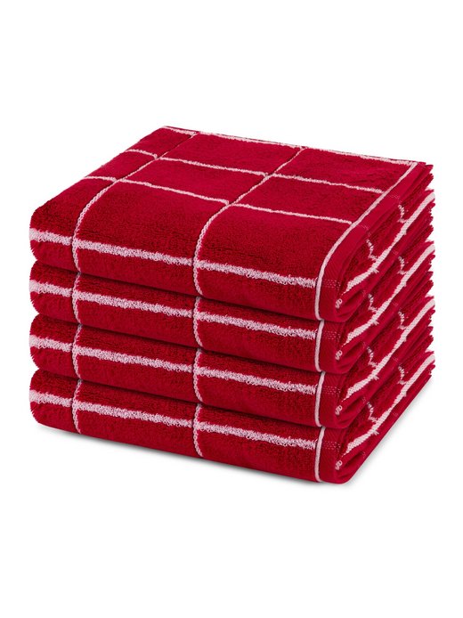 Handtuchset 4-teilig - Sensual Skin Karo