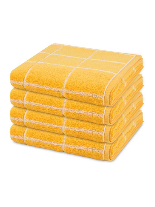 Handtuchset 4-teilig - Sensual Skin Karo