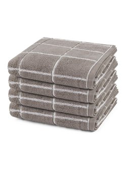 Handtuchset 4-teilig - Sensual Skin Karo