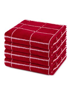 Handtuchset 4-teilig - Sensual Skin Karo