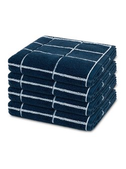 Handtuchset 4-teilig - Sensual Skin Karo