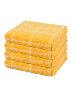 Handtuchset 4-teilig - Sensual Skin Karo