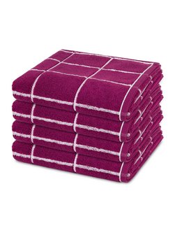 Handtuchset 4-teilig - Sensual Skin Karo