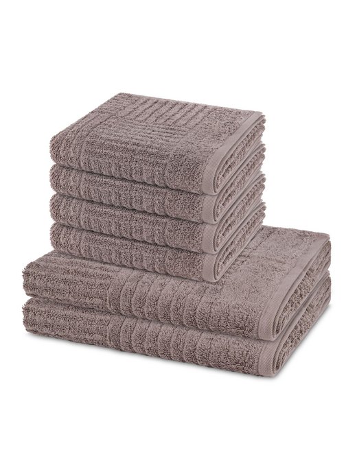 Handtuchset 6-teilig - Carre