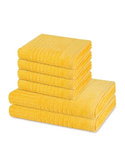 Handtuchset 6-teilig - Carre