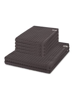 Handtuchset 6-teilig - Piquee