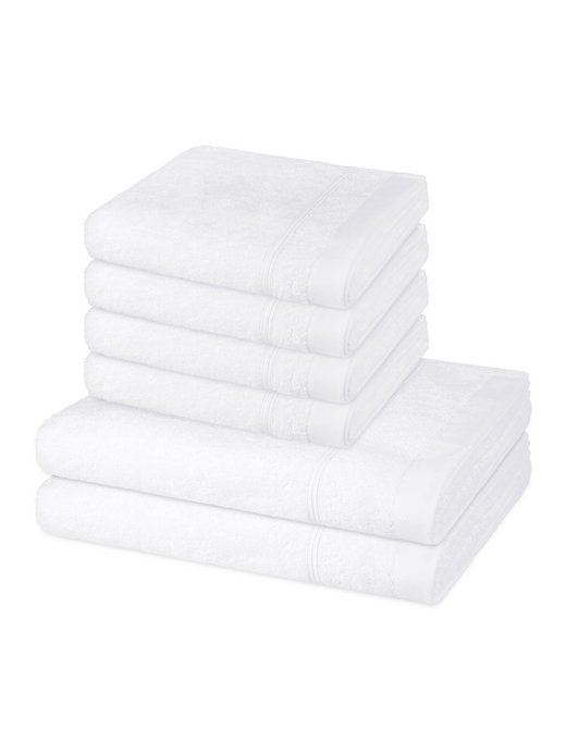 Handtuchset 6-teilig - Rubin