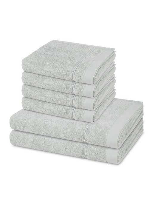 Handtuchset 6-teilig - Rubin