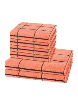 Handtuchset 6-teilig - Sensual Skin Karo