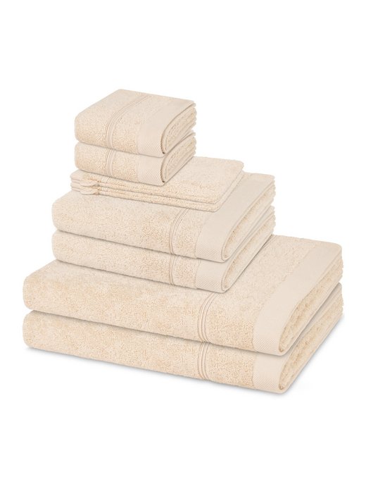 Handtuchset 8-teilig - Rubin