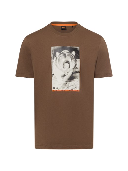 Herre T-Shirt mit Printdruck - Te_Wilds
