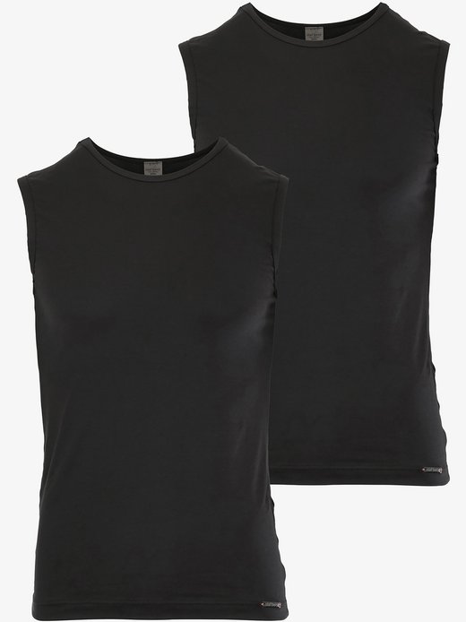 Herren 2-Pack Collegeshirt  -  RED1601