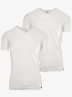 Herren 2-Pack T-Shirt  -  V-Neck RED1601