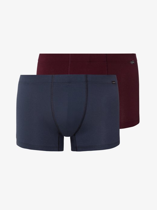 Herren 2er-Pack Retro Boxershorts  -  Cotton Essentials