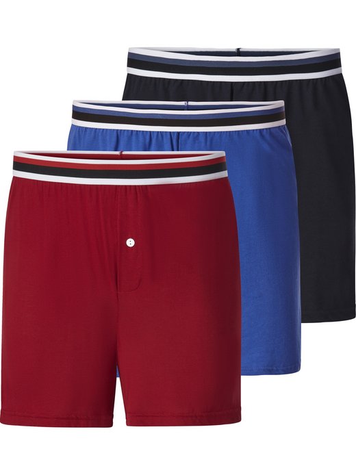 Herren 3er Pack Boxershorts - LUNORO