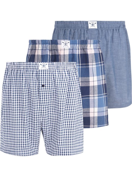 Herren 3er Pack Boxershorts - RIKU
