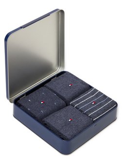 Herren 4er-Pack Socken Geschenkbox