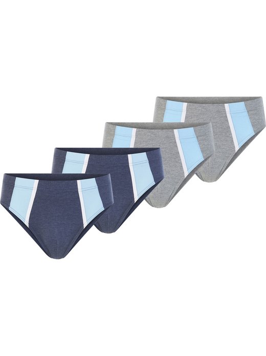 Herren 4er Pack Sportslip - QUARION