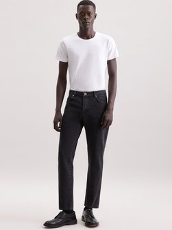 Herren 5-Pocket Denim - Uni